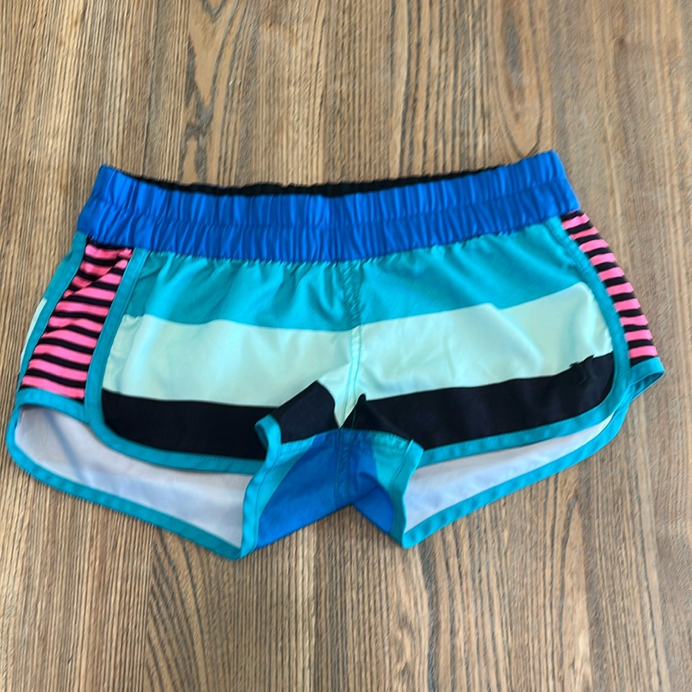 Hurley women’s board shorts.